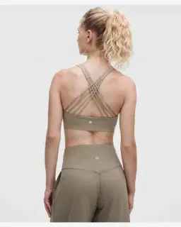 Lululemon brassière de yoga flexyflex maintien léger, bonnets a-c Femme – 2/5