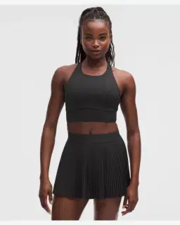 Lululemon brassière energy evolve longue à encolure haute maintien moyen, bonnets b-d Femme – 1/5