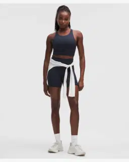 Lululemon brassière energy evolve longue à encolure haute maintien moyen, bonnets b-d Femme – 3/5