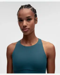 Lululemon brassière energy evolve longue à encolure haute maintien moyen, bonnets b-d Femme – 4/5