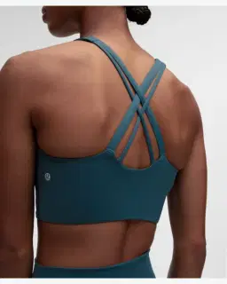 Lululemon brassière energy evolve longue à encolure haute maintien moyen, bonnets b-d Femme – 5/5