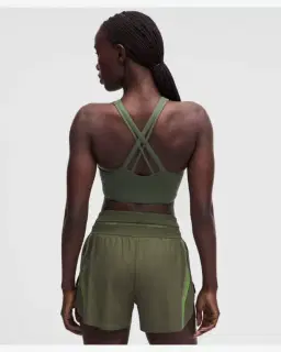 Lululemon brassière energy evolve longue à encolure haute maintien moyen, bonnets b-d Femme – 2/5