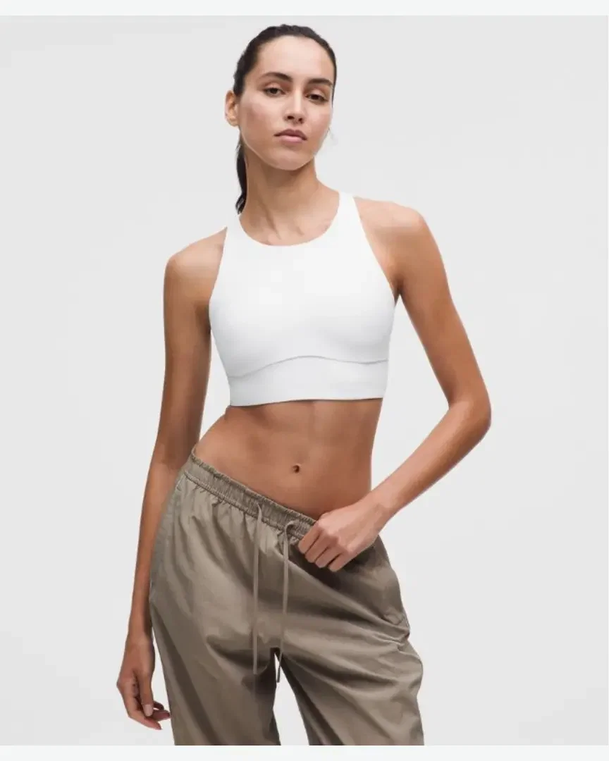 Lululemon Brassière Energy Evolve Longue À Encolure Haute Maintien Moyen, Bonnets B-D W