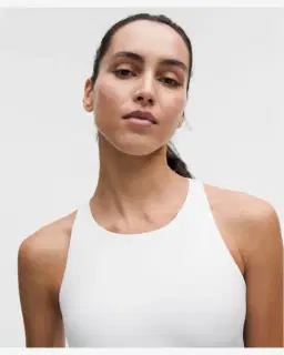 Lululemon brassière energy evolve longue à encolure haute maintien moyen, bonnets b-d Femme – 4/5