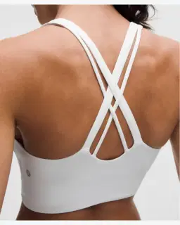 Lululemon brassière energy evolve longue à encolure haute maintien moyen, bonnets b-d Femme – 5/5