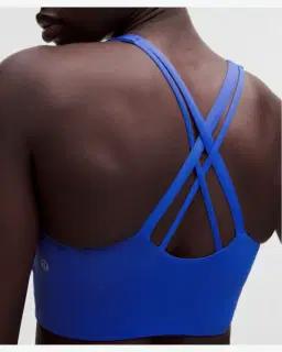Lululemon brassière energy evolve longue à encolure haute maintien moyen, bonnets b-d Femme – 5/5