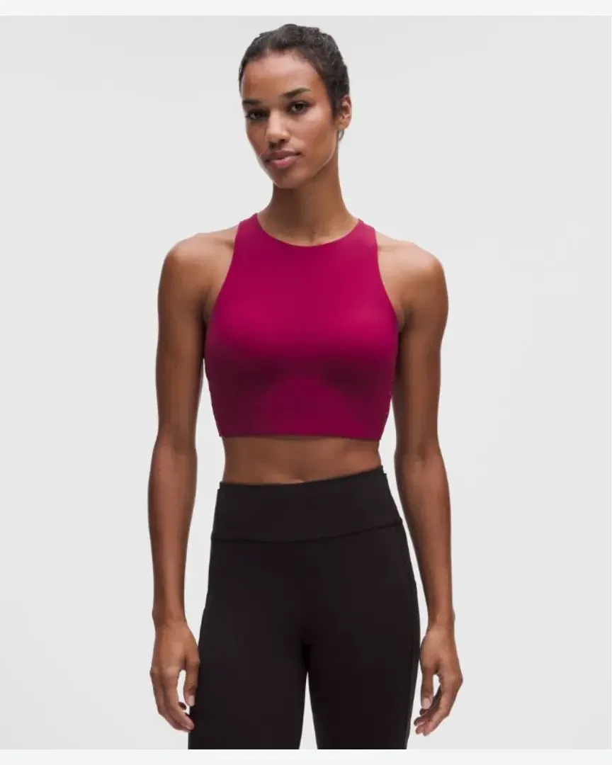 Lululemon brassière fast and free maintien moyen, bonnets b/c Femme