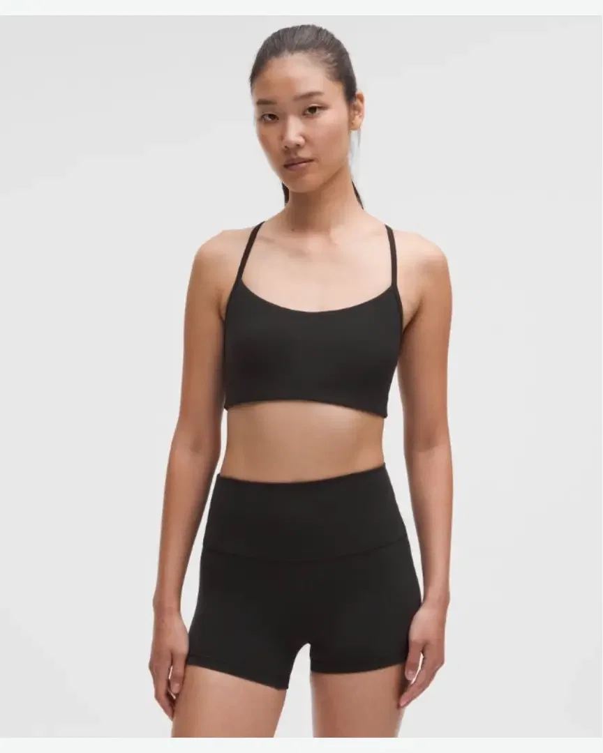 Lululemon Brassière Flow Y Maintien Léger, Bonnets C/D W