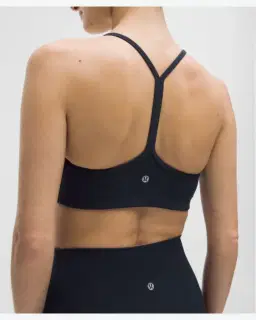 Lululemon brassière flow y maintien léger, bonnets c/d Femme – 5/5