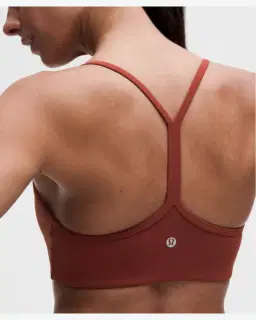 Lululemon brassière flow y maintien léger, bonnets c/d Femme – 5/5