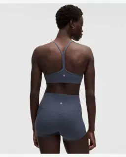 Lululemon brassière flow y maintien léger, bonnets c/d Femme – 2/5