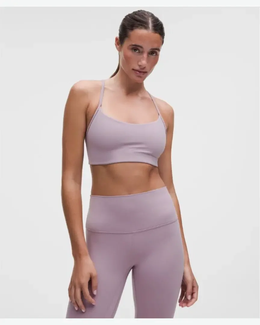Lululemon Brassière Flow Y Maintien Léger, Bonnets C/D W