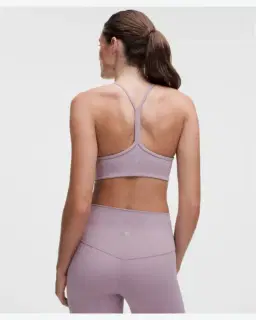 Lululemon brassière flow y maintien léger, bonnets c/d Femme – 2/5