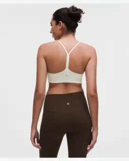 Lululemon brassière flow y maintien léger, bonnets c/d Femme – 2/5