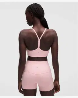 Lululemon brassière flow y maintien léger, bonnets c/d Femme – 2/5