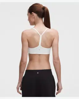 Lululemon brassière flow y maintien léger, bonnets c/d Femme – 2/5