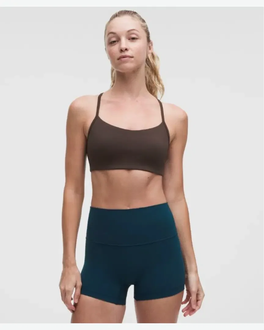 Lululemon Brassière Flow Y Maintien Léger, Bonnets C/D W