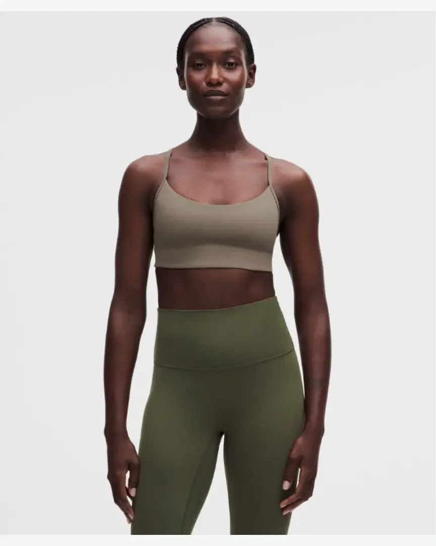 Lululemon Brassière Flow Y Maintien Léger, Bonnets C/D W