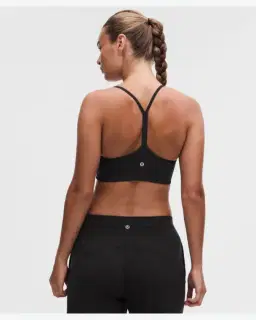 Lululemon brassière flow y maintien léger, bonnets c/d Femme – 2/5