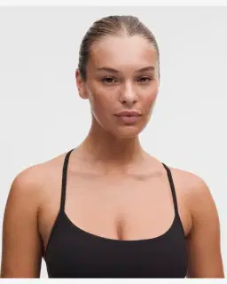 Lululemon brassière flow y maintien léger, bonnets c/d Femme – 4/5
