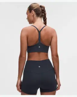 Lululemon brassière flow y maintien léger, bonnets c/d Femme – 2/5