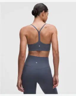 Lululemon brassière flow y maintien léger, bonnets c/d Femme – 2/5