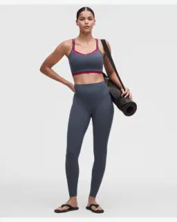 Lululemon brassière flow y maintien léger, bonnets c/d Femme – 3/5