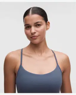 Lululemon brassière flow y maintien léger, bonnets c/d Femme – 4/5