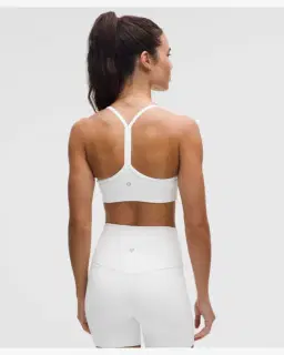 Lululemon brassière flow y maintien léger, bonnets c/d Femme – 2/5