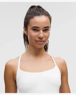 Lululemon brassière flow y maintien léger, bonnets c/d Femme – 4/5