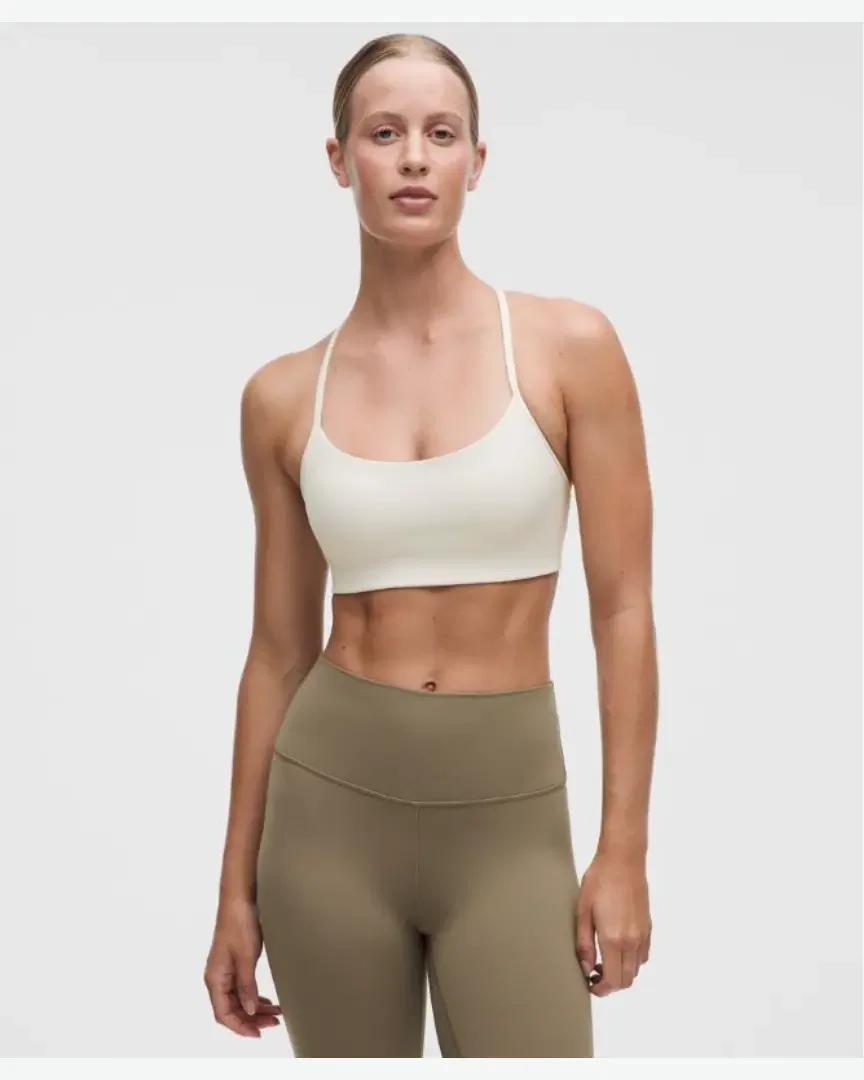 Lululemon Brassière Flow Y Maintien Léger, Bonnets C/D W