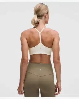 Lululemon brassière flow y maintien léger, bonnets c/d Femme – 2/5