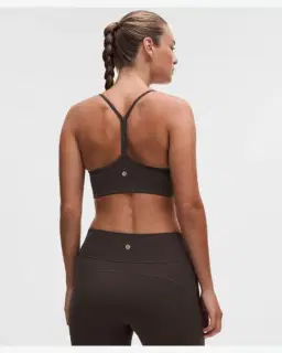 Lululemon brassière flow y maintien léger, bonnets c/d Femme – 2/5