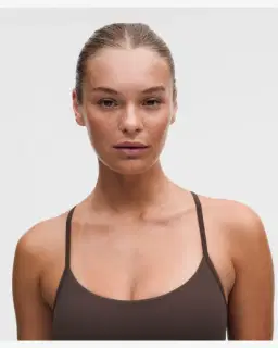 Lululemon brassière flow y maintien léger, bonnets c/d Femme – 4/5