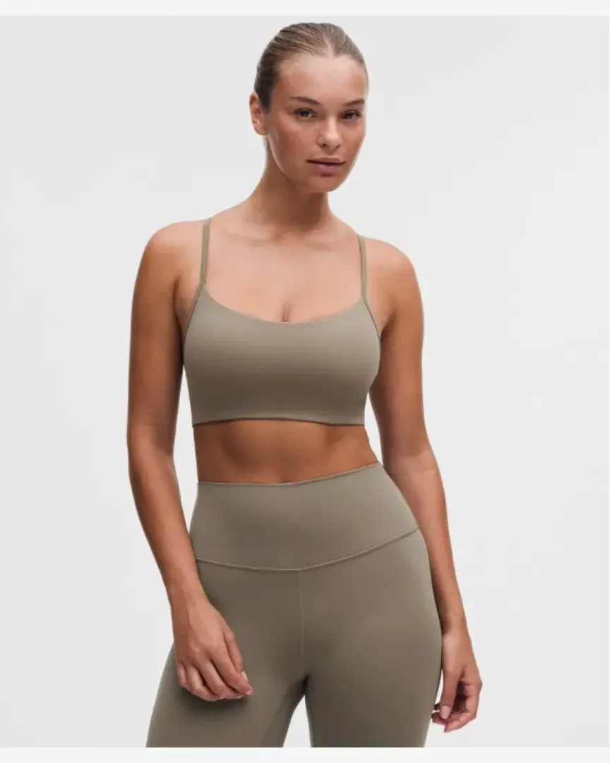 Lululemon Brassière Flow Y Maintien Léger, Bonnets C/D W