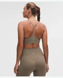 Lululemon brassière flow y maintien léger, bonnets c/d Femme – 2/5