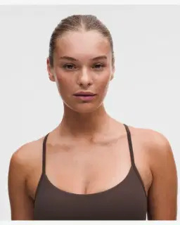 Lululemon brassière flow y maintien léger, bonnets c/d Femme – 4/5