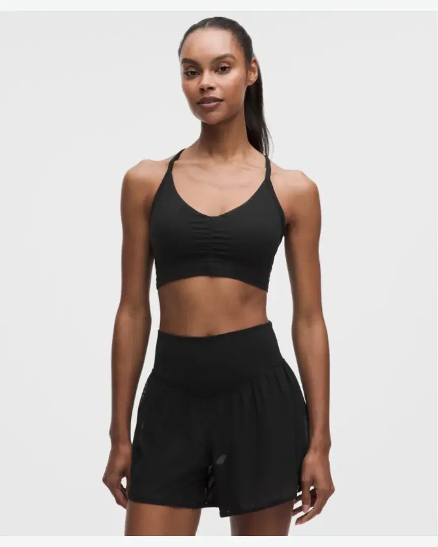 Lululemon brassière flow y nulu maintien léger, bonnets b/c Femme