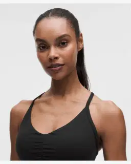 Lululemon brassière flow y nulu maintien léger, bonnets b/c Femme – 4/5
