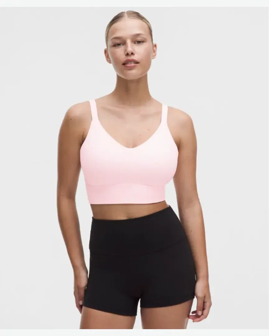Lululemon Brassière Focuser À Encolure Dégagée Maintien Léger, Bonnets Ddd-G W