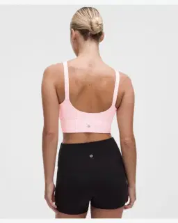 Lululemon brassière focuser à encolure dégagée maintien léger, bonnets ddd-g Femme – 2/5