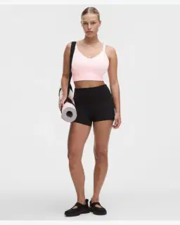 Lululemon brassière focuser à encolure dégagée maintien léger, bonnets ddd-g Femme – 3/5