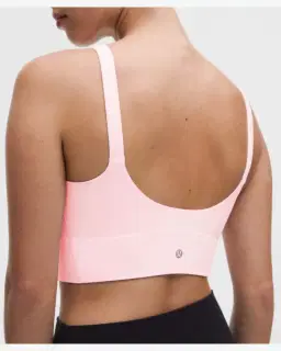 Lululemon brassière focuser à encolure dégagée maintien léger, bonnets ddd-g Femme – 5/5