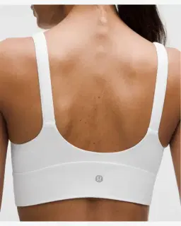 Lululemon brassière focuser à encolure en v maintien léger, bonnets c/d Femme – 5/5
