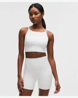 Lululemon brassière focuser à encolure haute maintien léger, bonnets c d Femme – 1/5