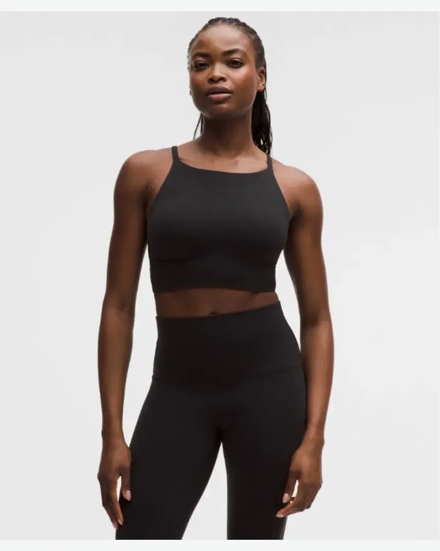 Lululemon Brassière Focuser À Encolure Haute Maintien Léger, Bonnets C D W