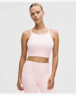 Lululemon brassière focuser à encolure haute maintien léger, bonnets c d Femme – 1/5