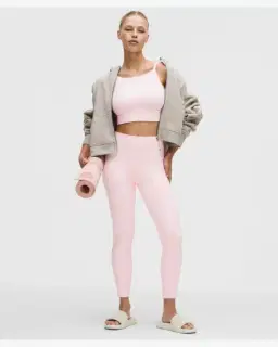 Lululemon brassière focuser à encolure haute maintien léger, bonnets c d Femme – 3/5