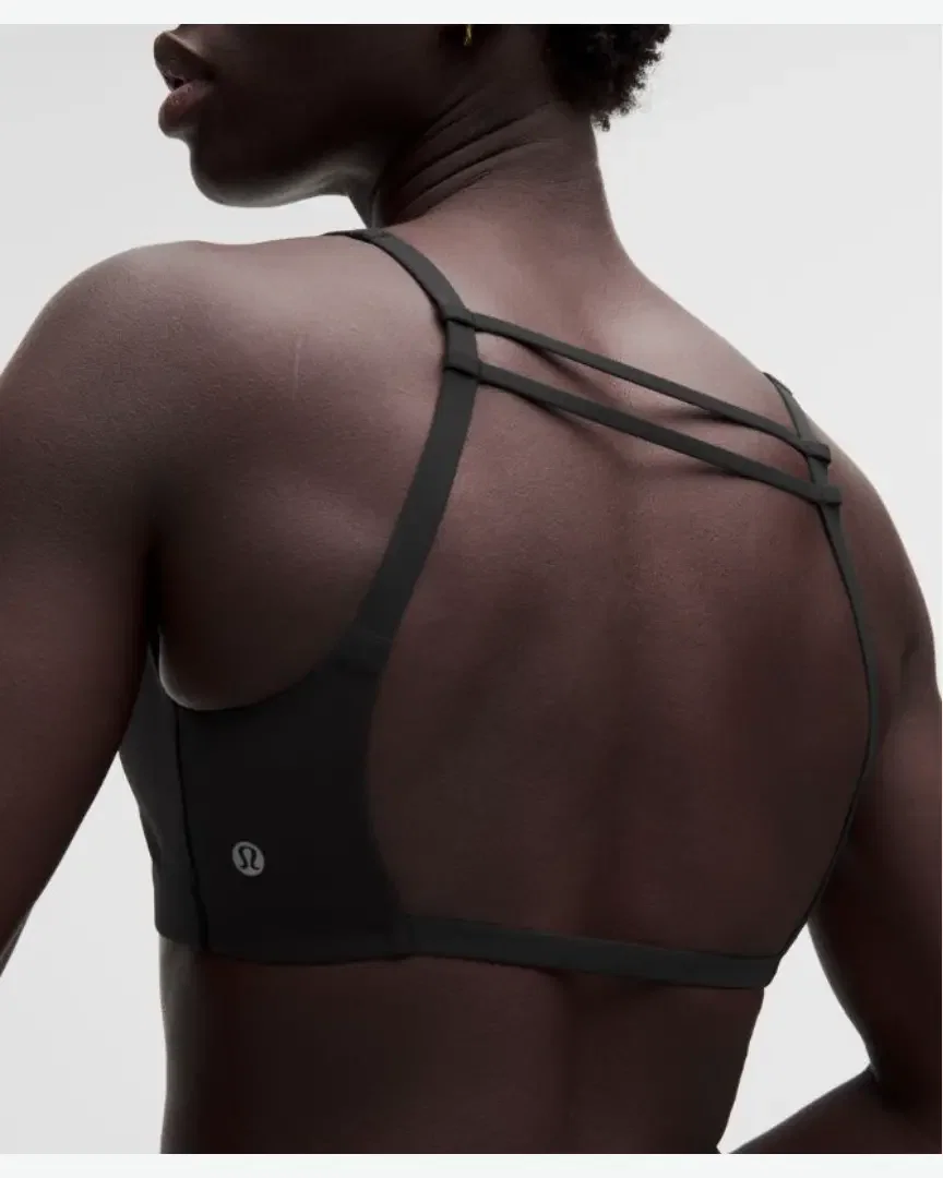 Lululemon Brassière Lightlift Dos Nu Maintien Léger, Bonnets B/C W