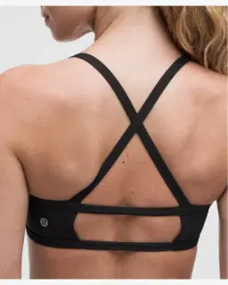 Lululemon brassière like a cloud, bonnets b/c bordure contrastée Femme – 4/5